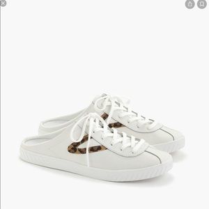 Tretorn Slip-on Sneaker With Leopard Details Sz8.5
